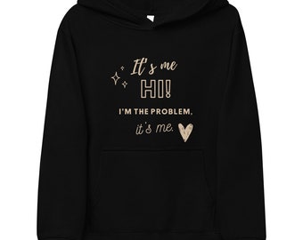 It’s Me, Hi! Kids fleece hoodie