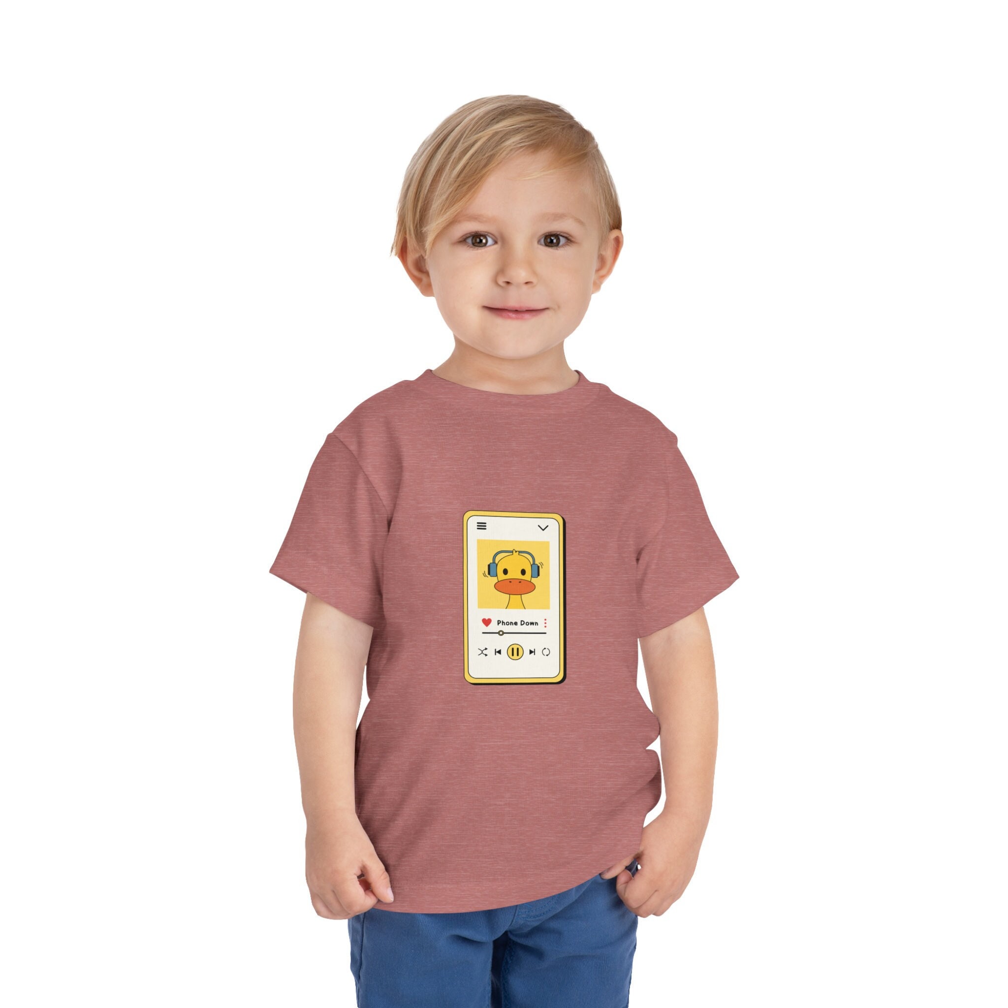 Put Your Phone Down Toddler Short Sleeve Tee