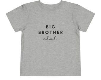 Big Brother Toddler Short Sleeve Tee