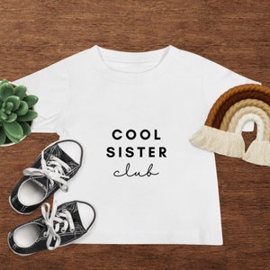 Baby Cool Sister Jersey T-shirt met korte mouwen