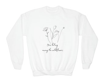 Wildflowers Youth Crewneck Sweatshirt