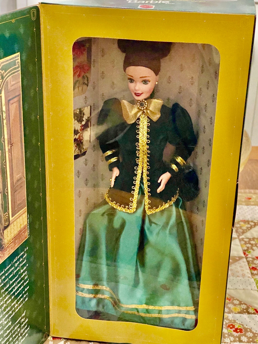 Barbie Yuletide Romance Special Edition Doll - Hallmark Victorian Era Collector's Edition, 12 Inch, Out Of Production - View #8