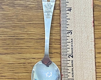Spoon, Sterling 1915 Jeweled Tower, Panama Exposition, San Francisco Souvenir Spoon.