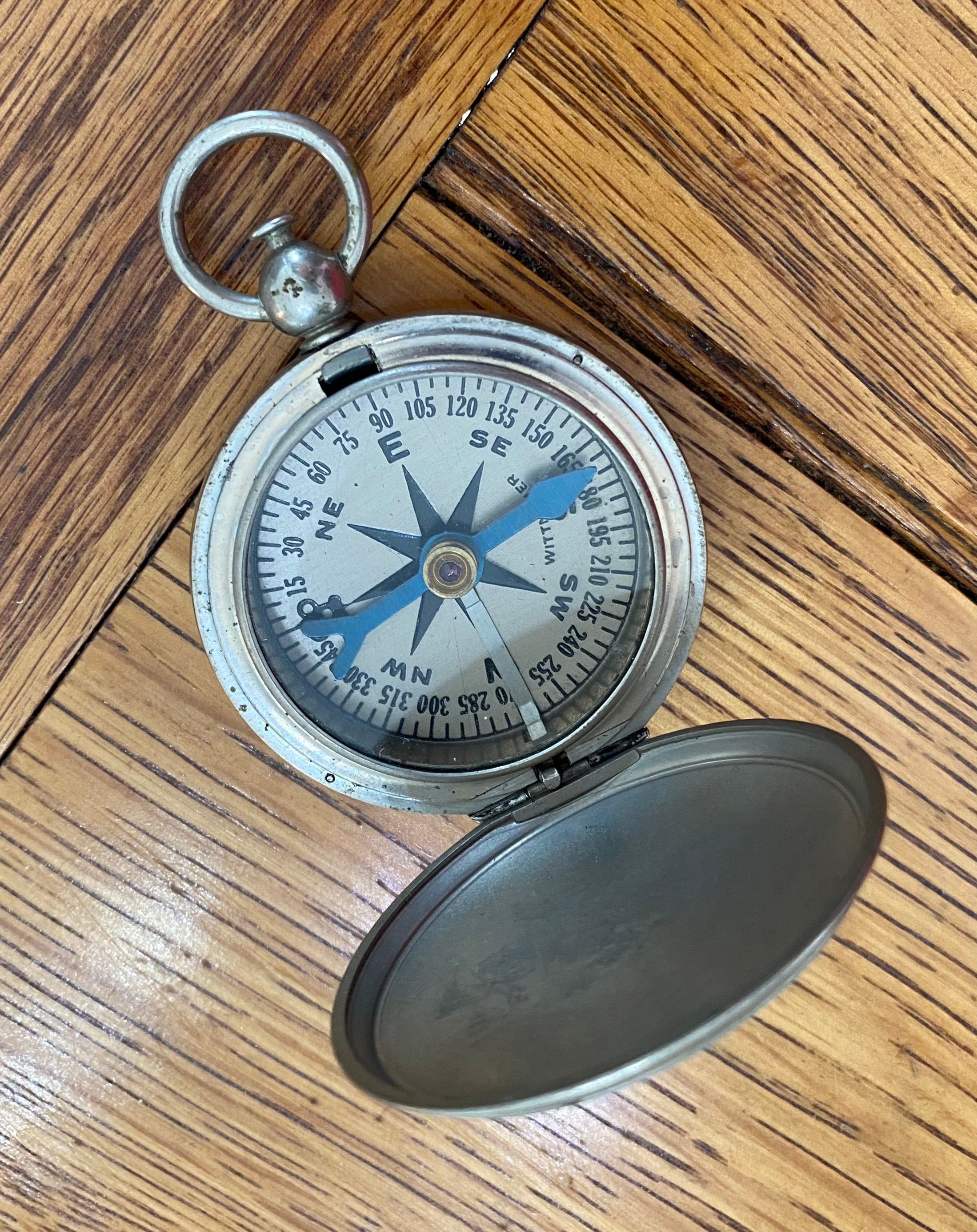Solid Brass WWII Military Compass Pocket Compass Gift, Brass Military  Pocket Compass -  Canada