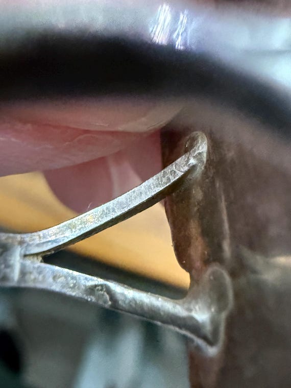 Primative Hand made ring,1960’s - image 4