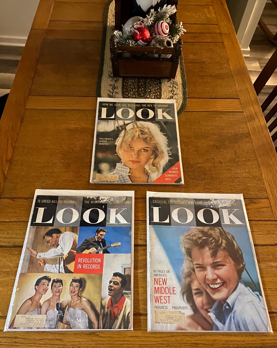 Look Magazines, Lot of 3 Vintage Look Magazines From 1958 (lot R) - Etsy