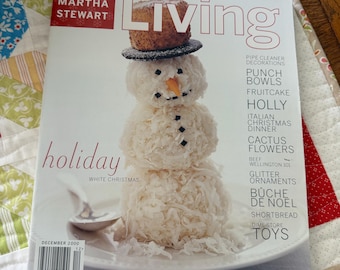 Martha Stewart Magazine ,  Living, December  2000