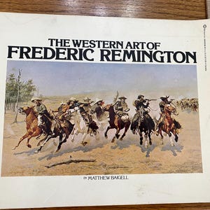 Book, The Western art of Frederic  Remington , Second printing December 1979