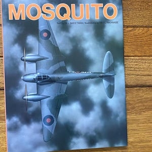 Book,  Mosquito Airplane book published in 1981