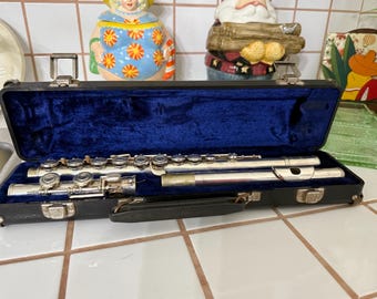 Vintage Noblet Paris Concert Flute C-foot Plateau French Arms - Etsy