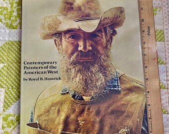 Book, Western Painting Today, by Royal B. Hassrick 1975