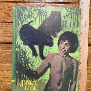 Book, The Jungle Book,  printed 1968