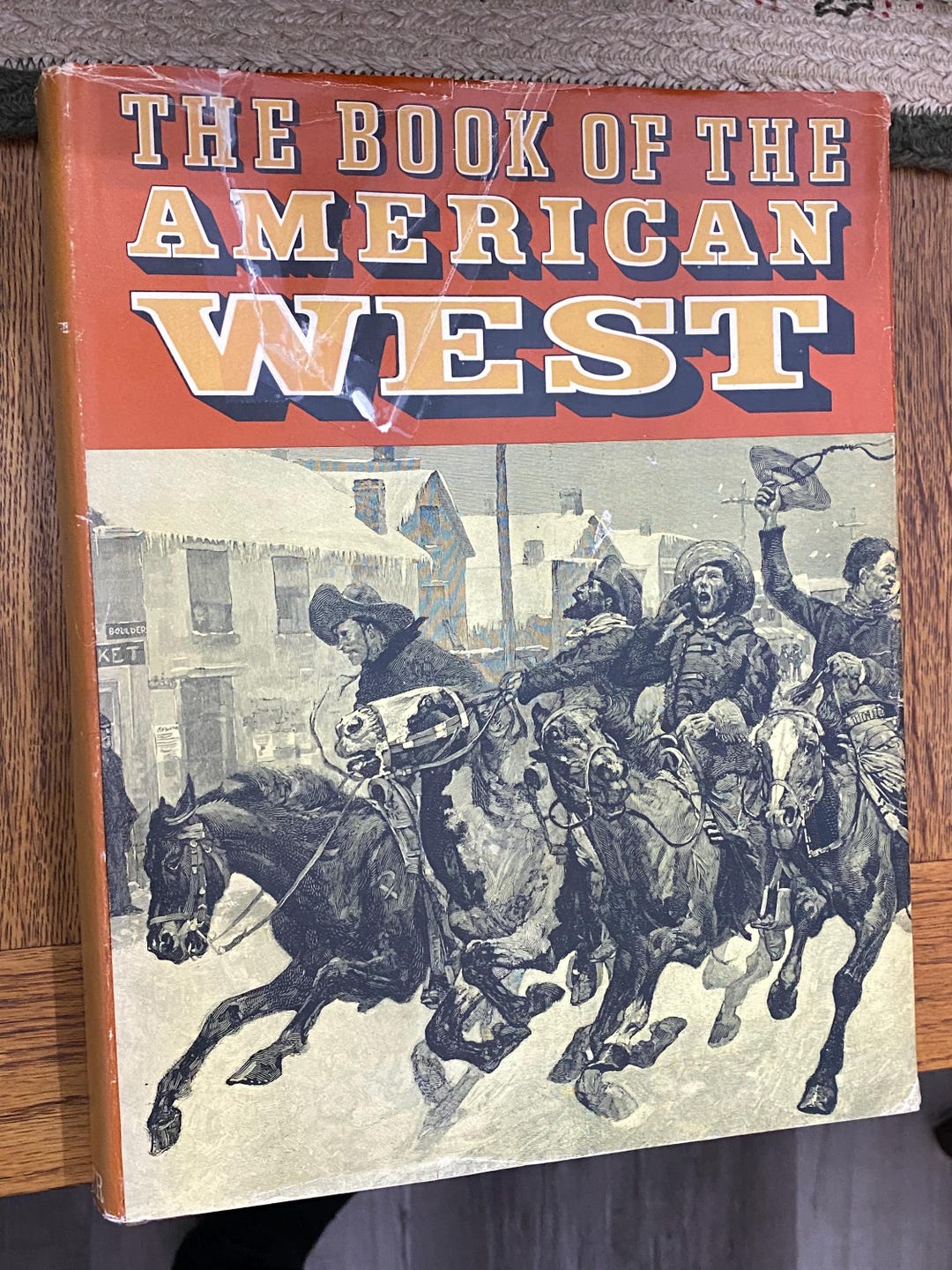 Book, the Book of the American West by Juliaun Messner, 1963 , First ...