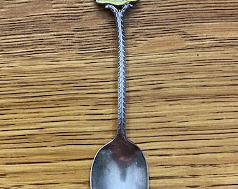 Spoon, Sterling Souvenir Spoon from “Grance Over Sand, England