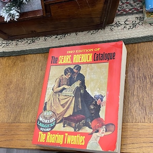Book/catalogue, Sears and Roebuck 1927 Catalogue reprinted in 1970
