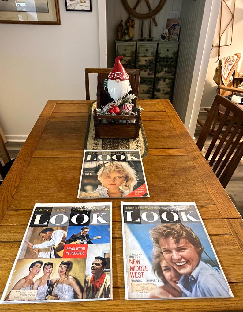 Look Magazine Ralphie Look Magazines, Lot of 3 Vintage Look Magazines From 1958 (lot R) - Etsy