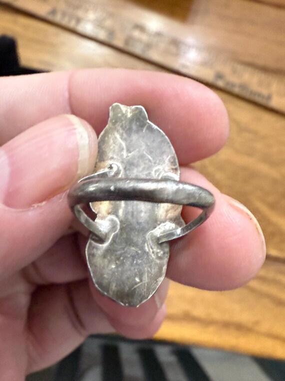 Primative Hand made ring,1960’s - image 2