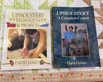 Book, Upholstery Book lot of 2, projects , techniques and schooling