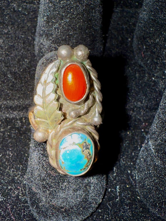 Primative Hand made ring,1960’s - image 1