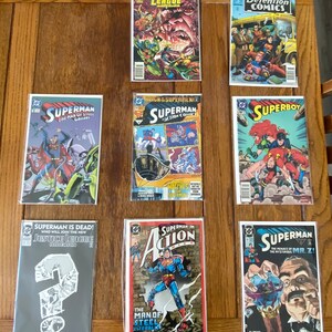 Vintage Comic Lot of 8, Group A3, 1990’s