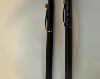 Vintage Cross mink pen and mechanical pencil, style 2501