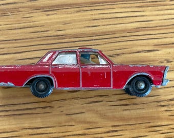 Matchbox Vintage car, Lesney Ford Galaxy Fire cheif car 1959.
