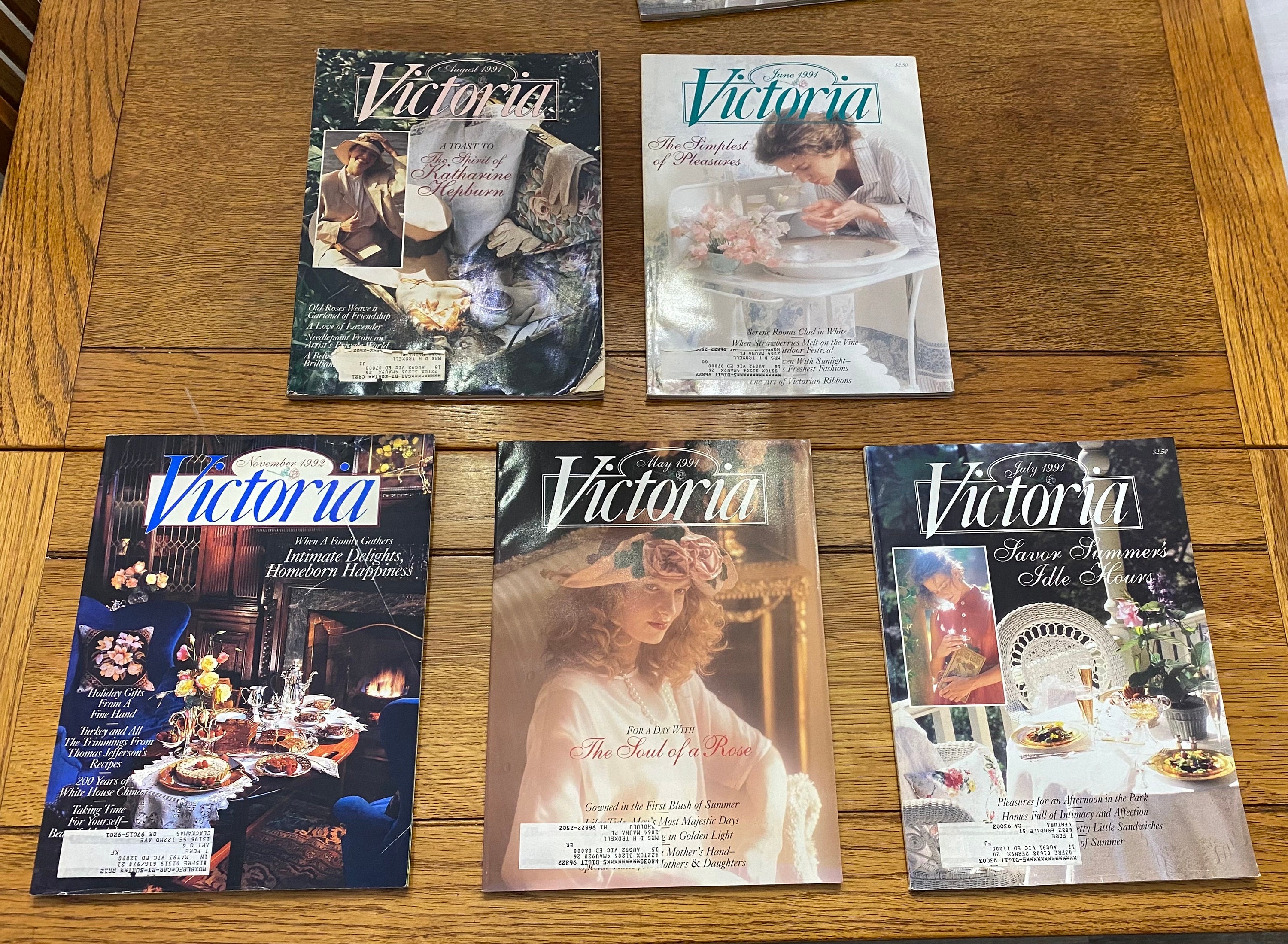 Victoria August 1995 洋雑誌 Victoria August 1995 洋雑誌 Victoria August 1995 洋雑誌