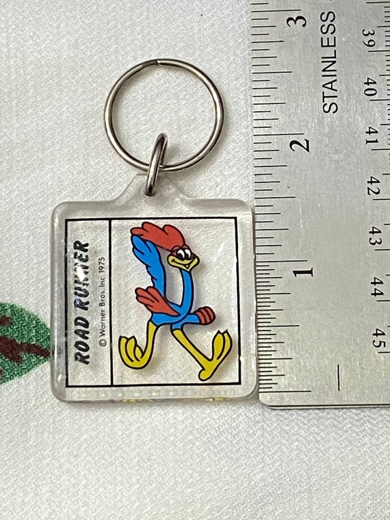 Vintage 1975 Road runner keychain Gem