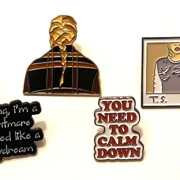 Taylor Swift Enamel Pins Swiftie Pin Taylor Swift Merch Swiftie Merchandise