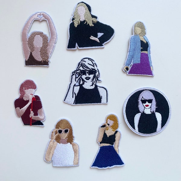 8 Taylor Swift Patches Swiftie Gift Taylor Swift Iron On Patch TS 1989 Taylor’s Version Swiftie Taylor Swift Clothing Taylor Swift Inspired