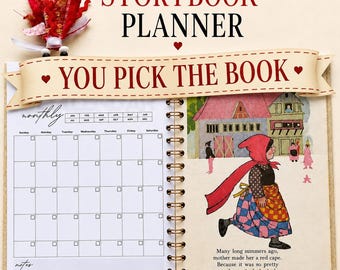 Custom Planner from Little Golden Book