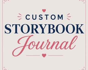Custom Little Golden Book Journal | Personalized Handmade Journal | Choose Your Book |  Storybook Gift | Custom Notebook
