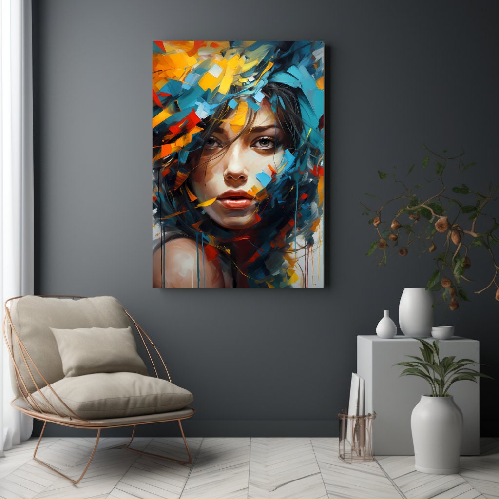 Large Abstract Art Printable Wall Art Painting Downloadable Art ...