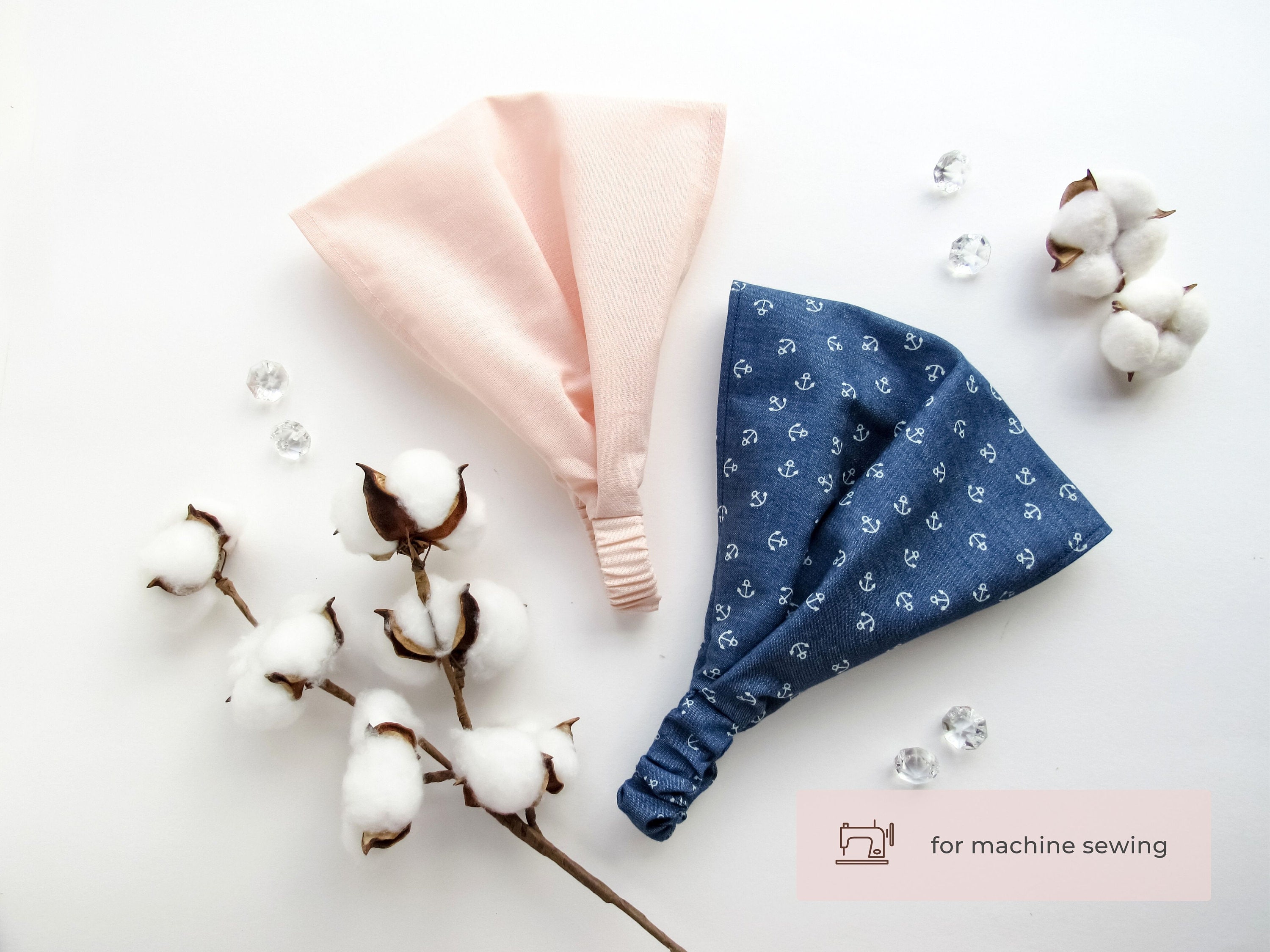 Wide Headband Sewing Pattern PDF – DIY Hair Accessory , All Sizes ...