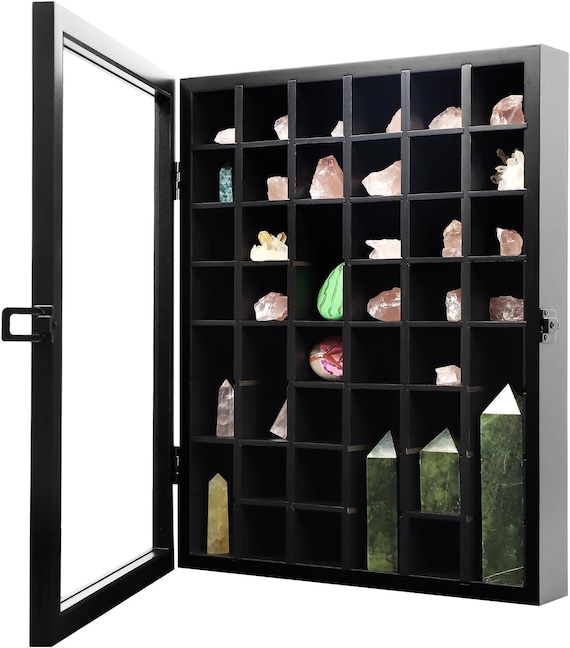 Rock Collection Display Boxes, Rock Display Cases