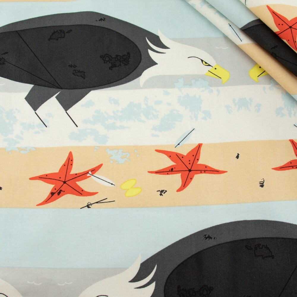 Coastal Eagle, Charley Harper for Birch Organic