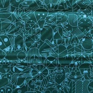End Papers Evergreen, Charley Harper for Birch Organic