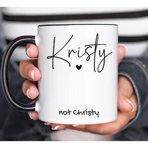 Personalized Coffee Mug Name Custom Funny Mug Unique Gift for Coffee Lovers 11oz 15oz Sarcastic Funny Name Gift for Him for her Friend Humor
