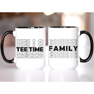 Golf Mug Tee Time Funny Golf Gift Golfer Mug Golf Lover Gift Golfing Cup for her for him Fathers day birthday Christmas Dad Grandpa Coffee
