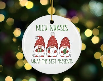 NICU Ornament NICU Nurse ornament Christmas gift for nurses gift for her Neonatal Nurse Christmas Gifts RN registered nurse graduation gift