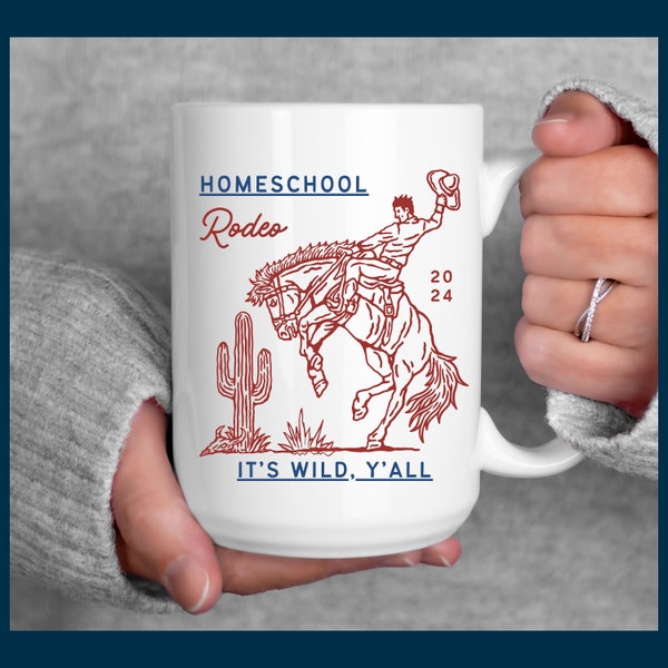 Homeschool Rodeo homeschool mom Homeschool mug Gift for home-school, home-school mom