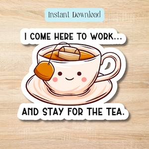 Funny Sticker Download, Sarcastic funny, work printable sticker, cutee stickers, laptop sticker, decorator stickers, digital-artful-sticker