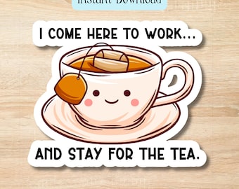 Funny Sticker Download, Sarcastic funny, work printable sticker, cutee stickers, laptop sticker, decorator stickers, digital-artful-sticker