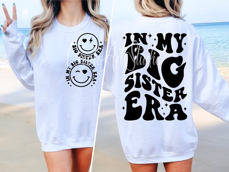 In My Big Sister Era SVG PNG, Big Sister SVG, Big Sister Png, Big ...
