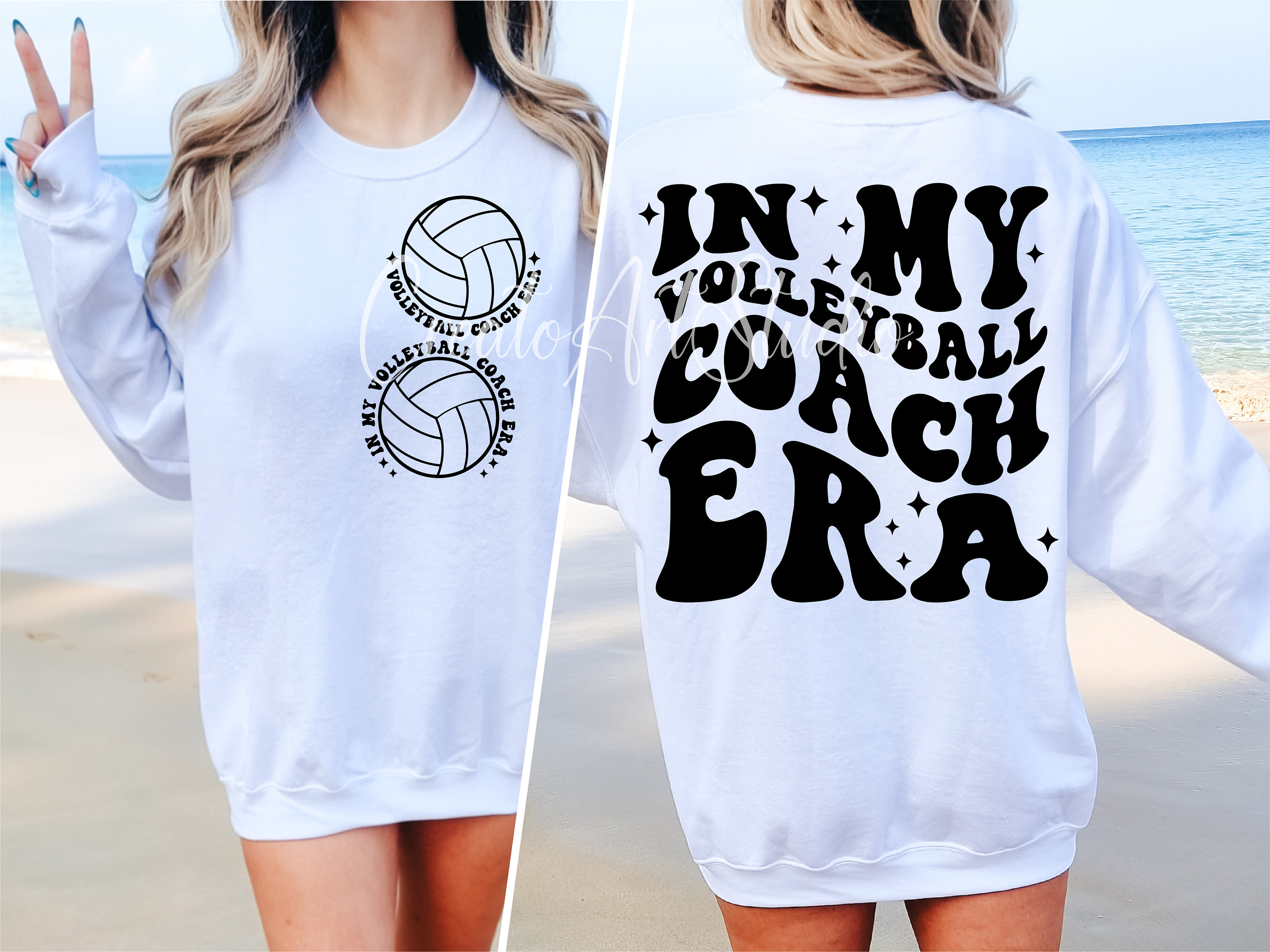 In My Volleyball Coach Era PNG SVG, Volleyball Coach Era, Coaching