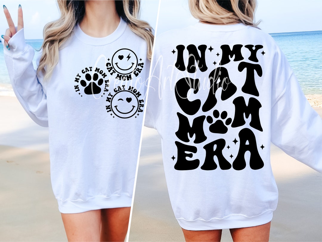 In My Cat Mom Era SVG PNG, Cat Mom Era Svg, Cat Lover Png, Cat Mom Era