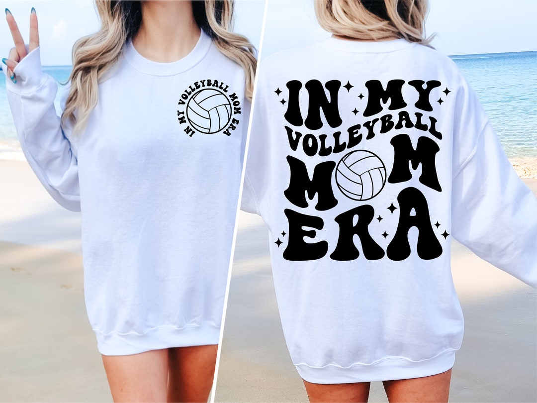 In My Volleyball Mom Era PNG SVG, Volleyball Mom Png, Volleyball Mom