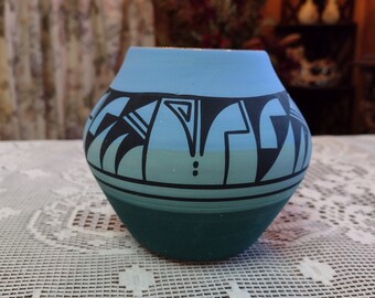 Vintage UTE Mountain Pottery Made and Decorated by Hand in the UTE Indian Reservation Towaoc Colorado