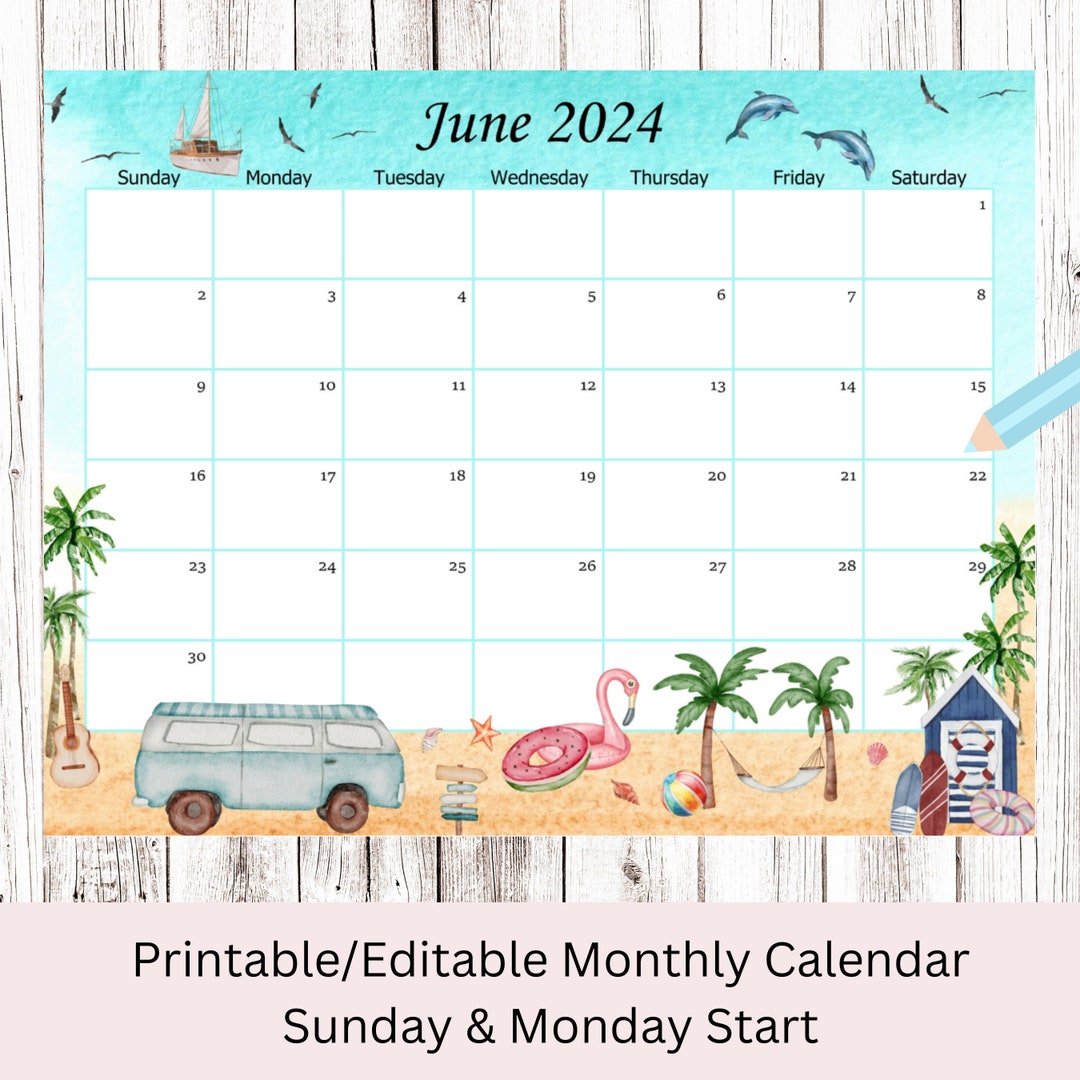 editable-june-2024-calendar-summer-beach-planner-monthly-kids-school-schedule-printable-home-work-office-planner-instant-download-etsy