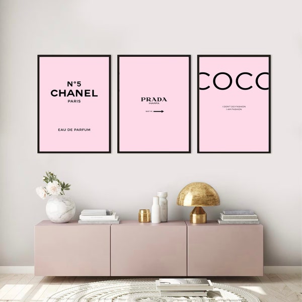 Fashion Logo Wall Art - Etsy